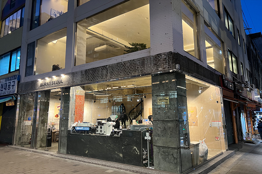 상가 열차단필름 시공